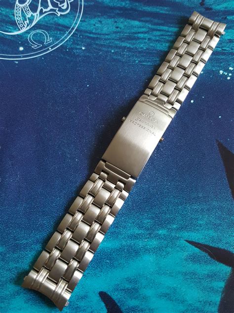 omega seamaster bracelet size|Omega Seamaster bracelet replacement.